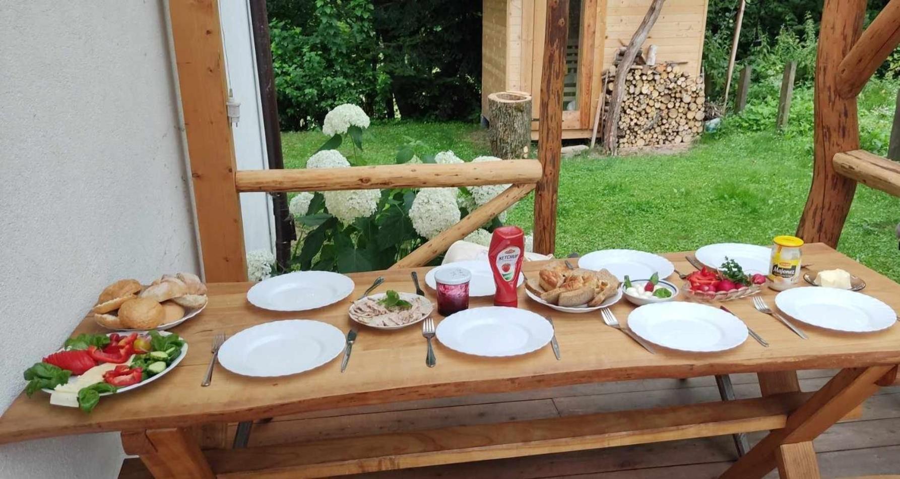 Willa Bieszczadzki Kąt Lesko Zewnętrze zdjęcie